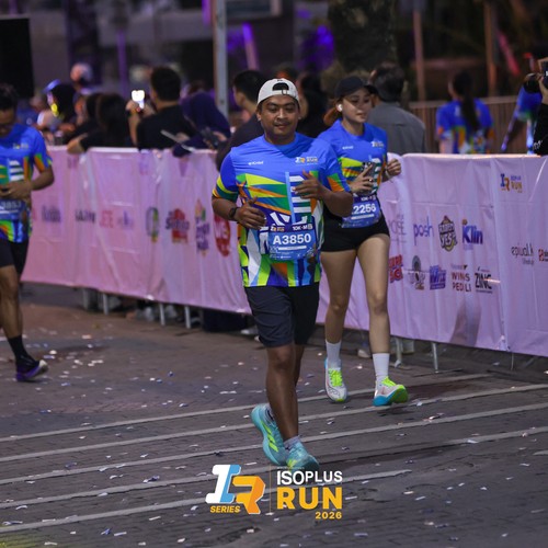 Race photo from ISOPLUS RUN 2026 - JAKARTA