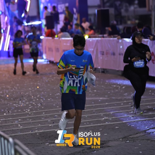 Race photo from ISOPLUS RUN 2026 - JAKARTA