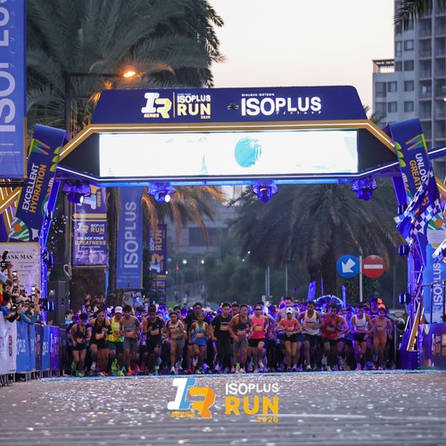 Race photo from ISOPLUS RUN 2026 - JAKARTA