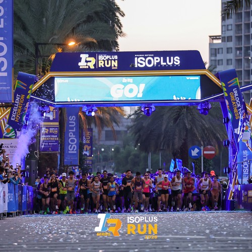 Race photo from ISOPLUS RUN 2026 - JAKARTA