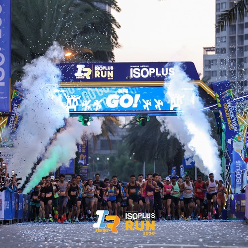Race photo from ISOPLUS RUN 2026 - JAKARTA