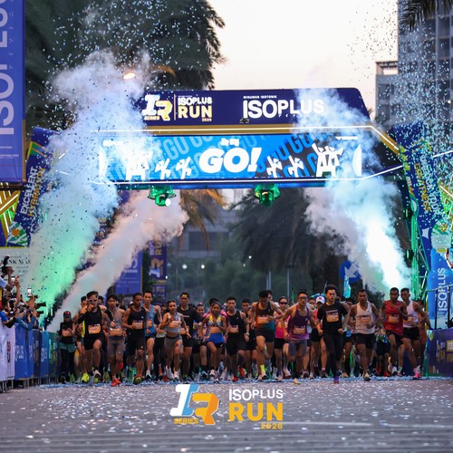 Race photo from ISOPLUS RUN 2026 - JAKARTA