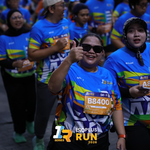 Race photo from ISOPLUS RUN 2026 - JAKARTA