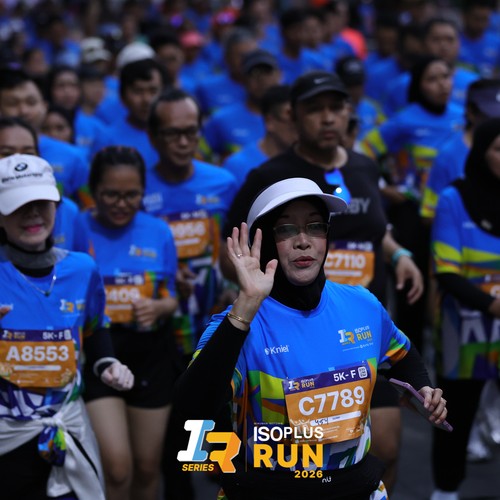 Race photo from ISOPLUS RUN 2026 - JAKARTA