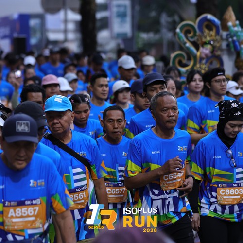 Race photo from ISOPLUS RUN 2026 - JAKARTA