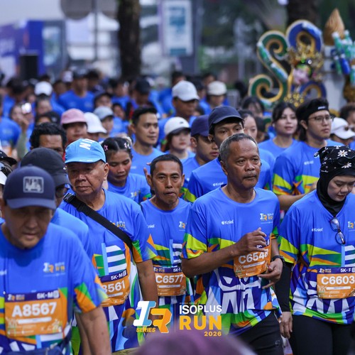 Race photo from ISOPLUS RUN 2026 - JAKARTA