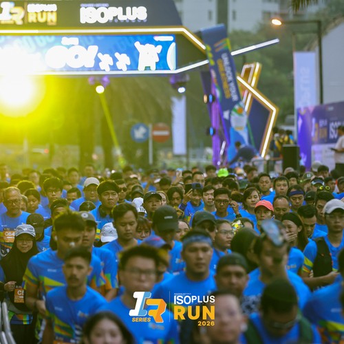Race photo from ISOPLUS RUN 2026 - JAKARTA