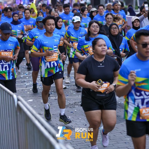 Race photo from ISOPLUS RUN 2026 - JAKARTA