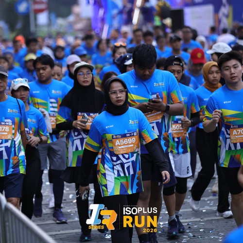 Race photo from ISOPLUS RUN 2026 - JAKARTA