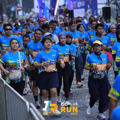 Race photo from ISOPLUS RUN 2026 - JAKARTA