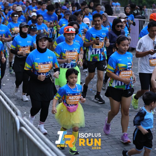 Race photo from ISOPLUS RUN 2026 - JAKARTA