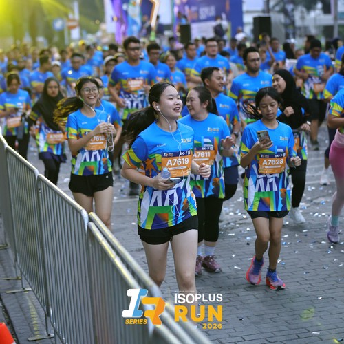 Race photo from ISOPLUS RUN 2026 - JAKARTA