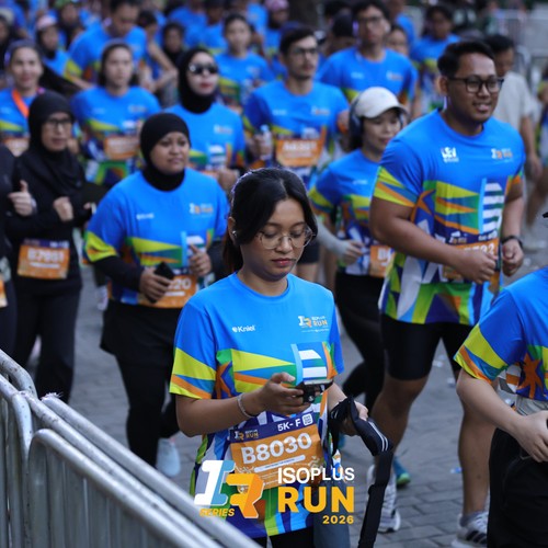 Race photo from ISOPLUS RUN 2026 - JAKARTA