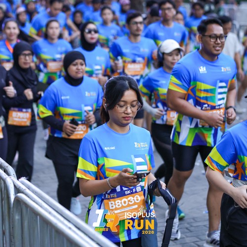 Race photo from ISOPLUS RUN 2026 - JAKARTA