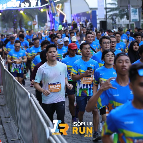 Race photo from ISOPLUS RUN 2026 - JAKARTA
