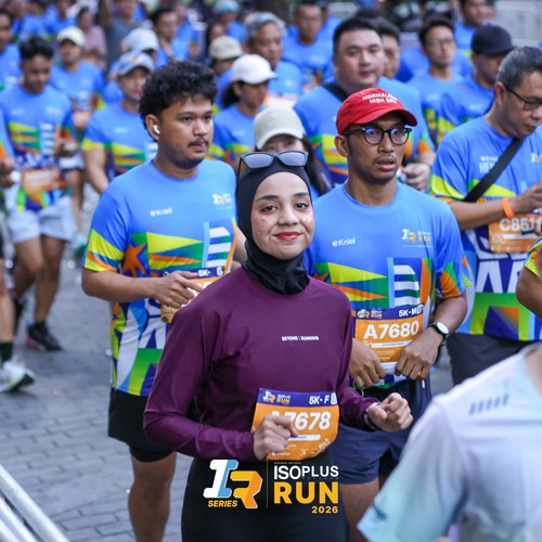 Race photo from ISOPLUS RUN 2026 - JAKARTA