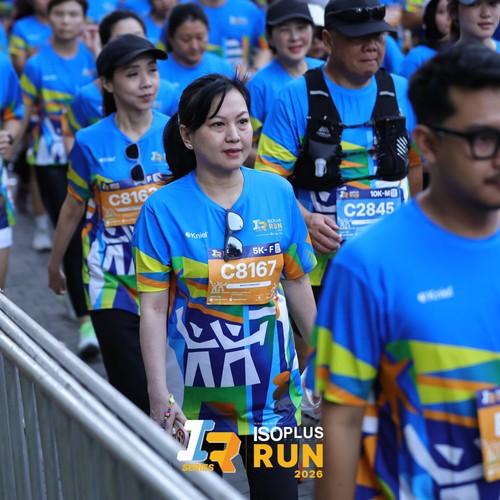 Race photo from ISOPLUS RUN 2026 - JAKARTA