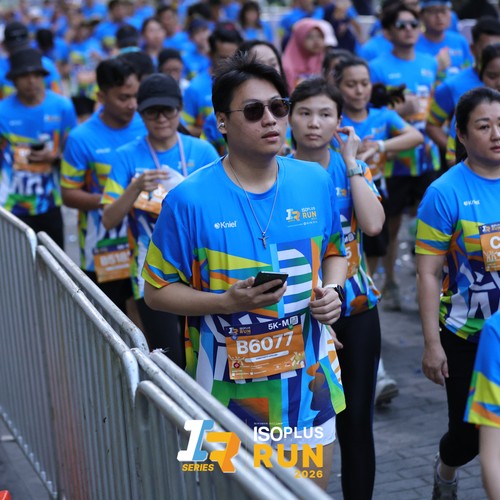 Race photo from ISOPLUS RUN 2026 - JAKARTA