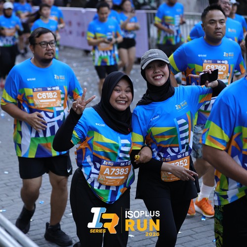 Race photo from ISOPLUS RUN 2026 - JAKARTA