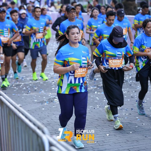Race photo from ISOPLUS RUN 2026 - JAKARTA