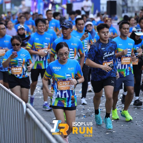 Race photo from ISOPLUS RUN 2026 - JAKARTA