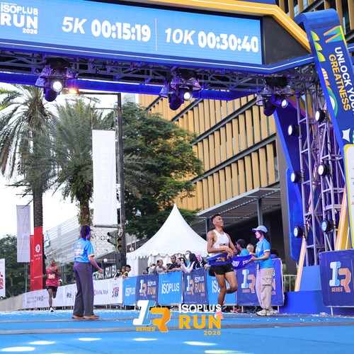 Race photo from ISOPLUS RUN 2026 - JAKARTA