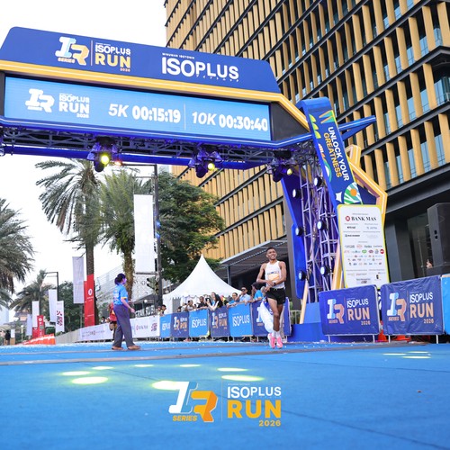 Race photo from ISOPLUS RUN 2026 - JAKARTA