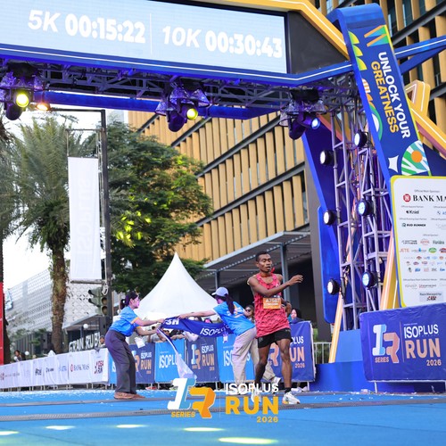 Race photo from ISOPLUS RUN 2026 - JAKARTA
