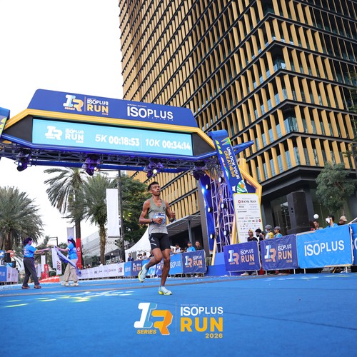 Race photo from ISOPLUS RUN 2026 - JAKARTA