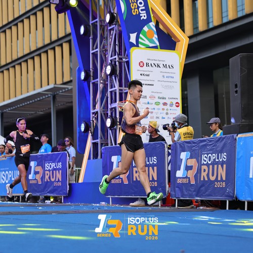 Race photo from ISOPLUS RUN 2026 - JAKARTA