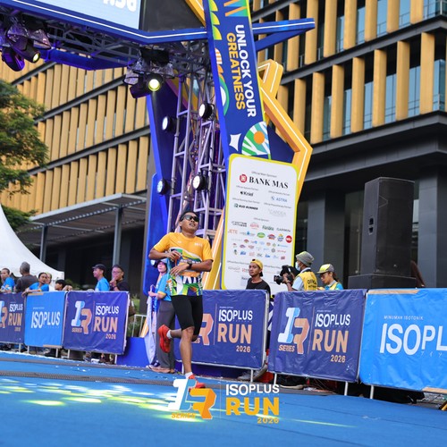 Race photo from ISOPLUS RUN 2026 - JAKARTA