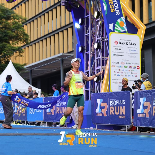 Race photo from ISOPLUS RUN 2026 - JAKARTA