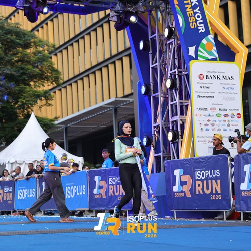Race photo from ISOPLUS RUN 2026 - JAKARTA