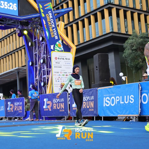Race photo from ISOPLUS RUN 2026 - JAKARTA