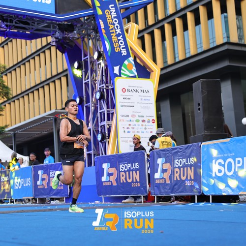 Race photo from ISOPLUS RUN 2026 - JAKARTA