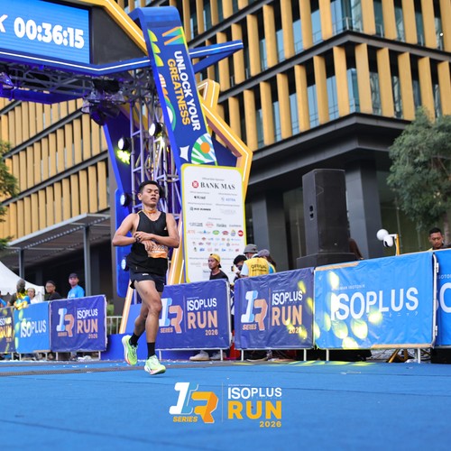 Race photo from ISOPLUS RUN 2026 - JAKARTA