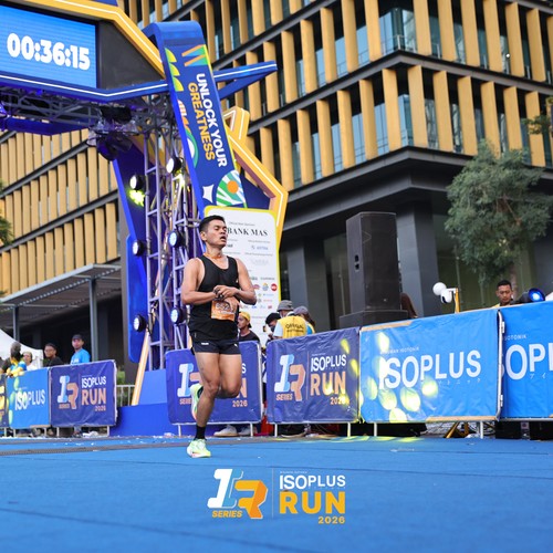 Race photo from ISOPLUS RUN 2026 - JAKARTA
