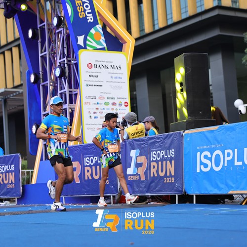 Race photo from ISOPLUS RUN 2026 - JAKARTA