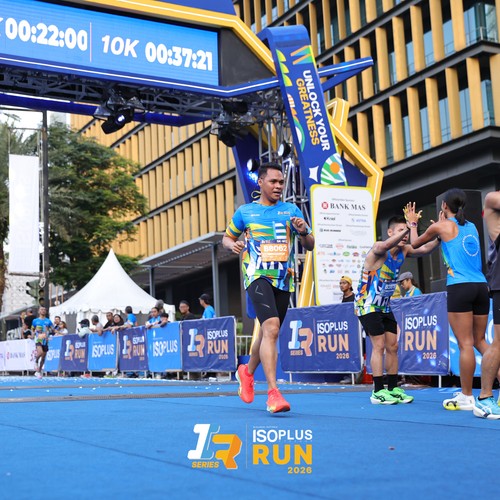 Race photo from ISOPLUS RUN 2026 - JAKARTA