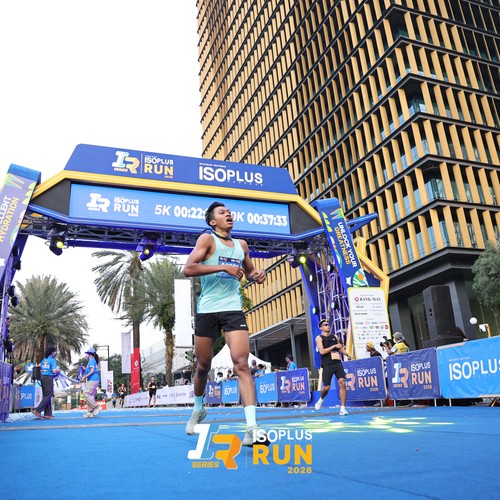 Race photo from ISOPLUS RUN 2026 - JAKARTA