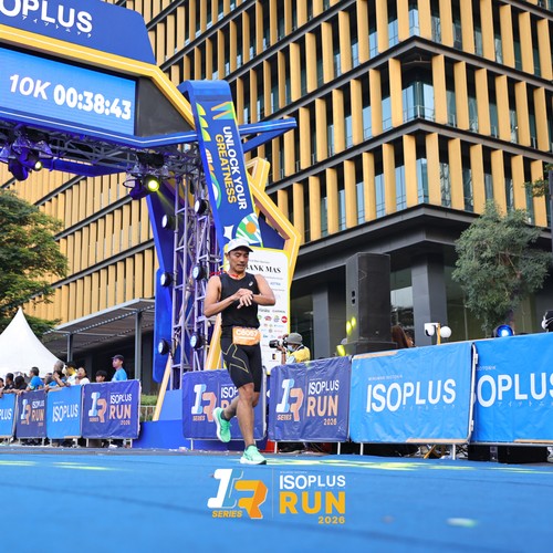 Race photo from ISOPLUS RUN 2026 - JAKARTA
