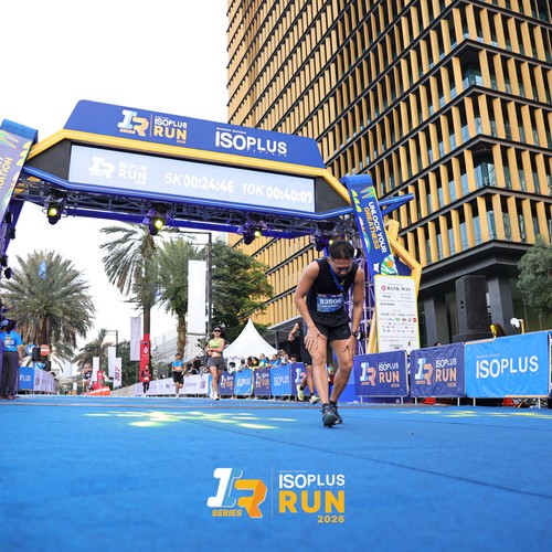 Race photo from ISOPLUS RUN 2026 - JAKARTA