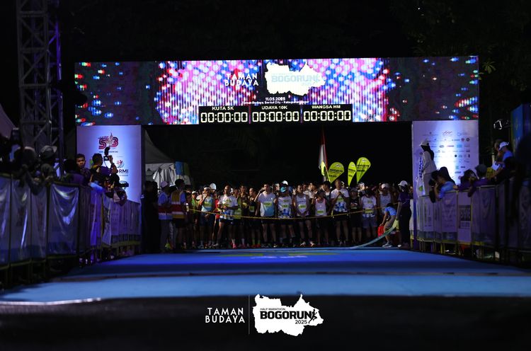 Race photo from Taman Budaya x BOGORUN 2025