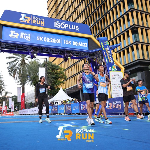 Race photo from ISOPLUS RUN 2026 - JAKARTA