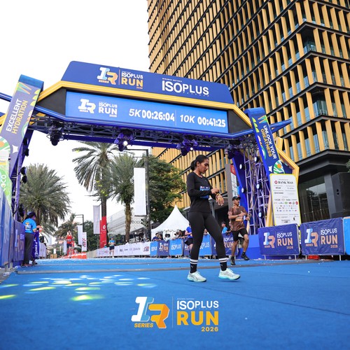 Race photo from ISOPLUS RUN 2026 - JAKARTA