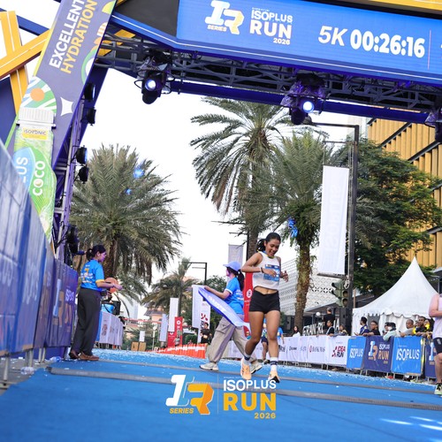 Race photo from ISOPLUS RUN 2026 - JAKARTA