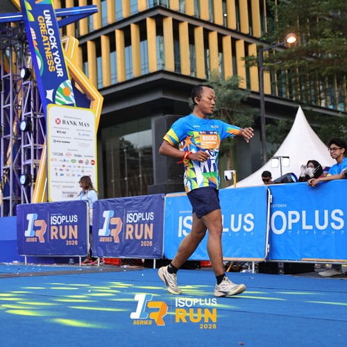 Race photo from ISOPLUS RUN 2026 - JAKARTA
