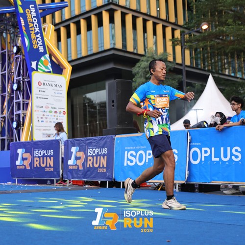 Race photo from ISOPLUS RUN 2026 - JAKARTA