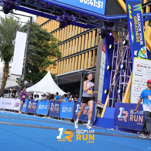 Race photo from ISOPLUS RUN 2026 - JAKARTA