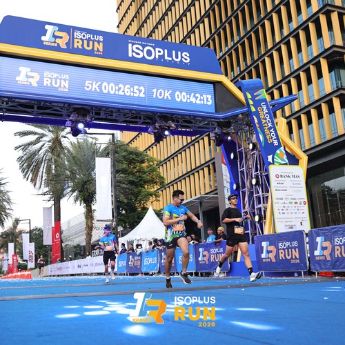 Race photo from ISOPLUS RUN 2026 - JAKARTA